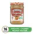 thumbnail image 3 of Smucker's Organic Natural Chunky Peanut Butter, 16 oz, 3 of 9