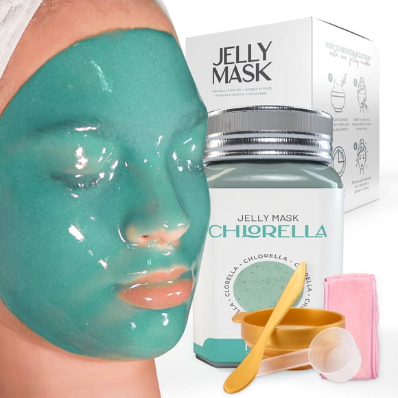 Jelly Mask BRÜUN Chlorella Peel-Off Gel hidratante de 680 ml