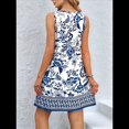 thumbnail image 4 of Vestidos de Verano para Mujer, Vestido Informal con Bolsillo, para Playa, para Cubrirse, Traje de Baño. Color 3 L, 4 of 10