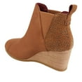 thumbnail image 4 of Toms Womens Kelsey Metallic Animal Print Ankle Boots, 4 of 4