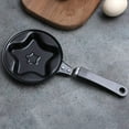 thumbnail image 2 of Upgraded Egg Frying Pan,Pancake Mold Cookware Non-Stick Cartoon Mini Breakfast Maker Saucepan Omelette Pan(Star), 2 of 7