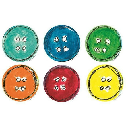 UPC: 0765515032365 | Teacher Created Resources EP-3236 Pete the Cat Groovy Buttons Accents – Pack of 36