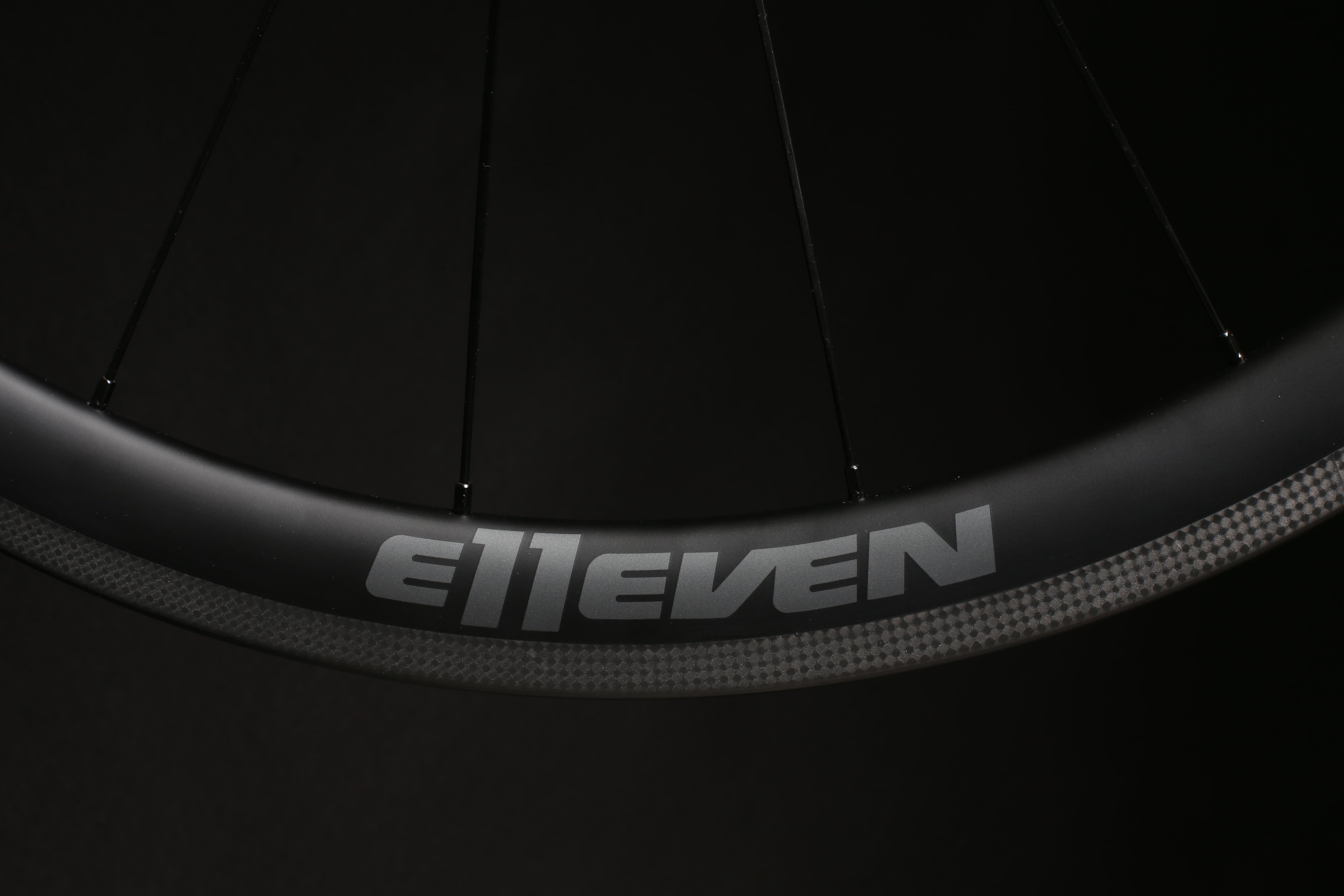 e11even 50mm carbon clincher wheelset with dt swiss 370 hubs