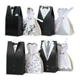 thumbnail image 2 of Caja de dulces para novia y novio, bolsas de dulces con cinta, decoración de boda, recuerdos, decoración de fiesta, 20/30 piezas, 2 of 4