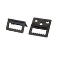 thumbnail image 3 of Uxcell 32mmx20mmx5mm Half Open Photo Frame Back Hinge Backplane Buckle Black 12pcs, 3 of 3