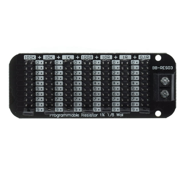 Placa de resistencia programable, placa de resistencia programable 0,1‑999999,9R Placa de resistencia escalonada de resistencia programable creada magistralmente