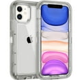 thumbnail image 7 of For iPhone 15 12 11 13 14 Pro Max SE XR XS XSMAX X 6 7 8 Plus Clear Transparent Shockproof Armor Glossy Plain Case Phone Cover, 7 of 7