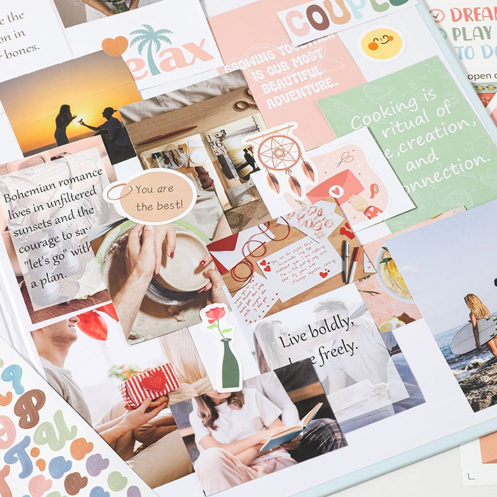 Zeiwohndc Decorations Planner Sticker for Album Journal, Cards Making Scrapbook Sticker