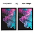 thumbnail image 3 of [2 Pack] EpicGadget Screen Protector for Microsoft Surface Pro 6 / Surface Pro (2017) / Surface Pro 4 12.3" tablet Ultra HD Clear Anti Bubble Anti Scratch 9H Hardness Tempered Glass Screen Protector, 3 of 3