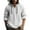 C180/White, variant on Rggeeun Shirts For Men Male Fashion Solid Color Pocket Hooded Long Sleeve Coat Linen Casual Male Shirt Comfort Tops