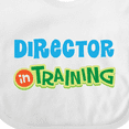 thumbnail image 4 of Inktastic Director in training Boys or Girls Baby Bib, 4 of 4