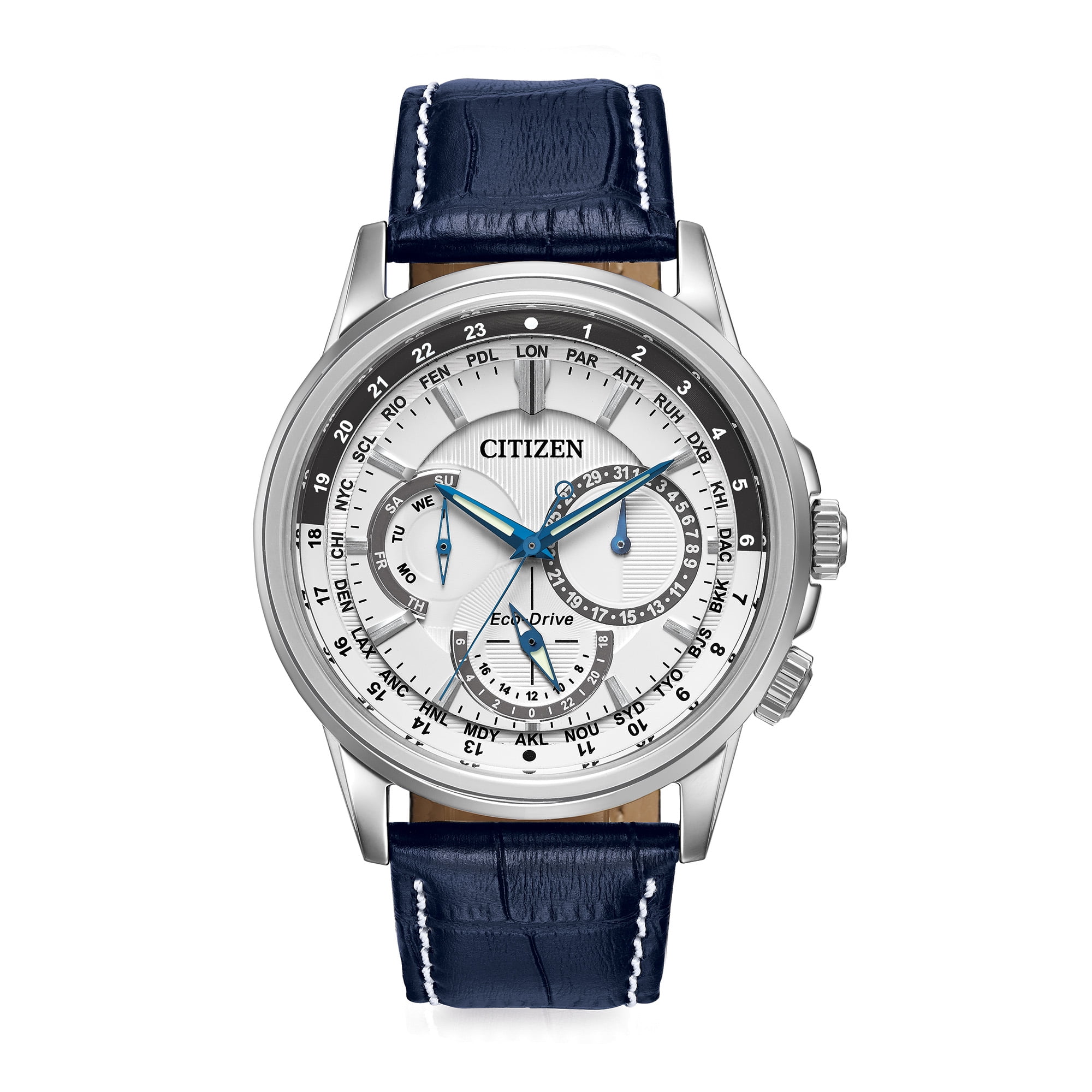 アロさま専用⭐︎GianniVersace腕時計 Citizen Eco-Drive Men's Watch, Blue Angels Chronograph, AT8020-03L