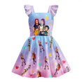 thumbnail image 5 of Disfraz de cazadora de demonios para niñas, vestido de verano, cantante pop, vestido de princesa para niñas, varios colores, 5 of 5