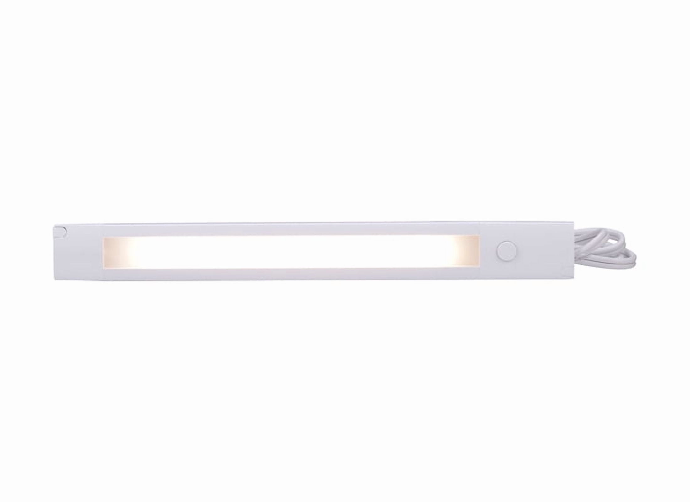 Good Earth Lighting Plug-In LED Under Cabinet Light Bar - Modern - 1 Piece, White
