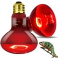 thumbnail image 4 of ECOSUB Reptile Heat Lamp 100W, 2Pcs E26 Basking Spot Light, Infrared Heat Lamp, Red, 4 of 11