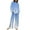 Light Blue H, variant on TAGOLD Womens Sweatsuit Sets, Women's Fashion Printed Long Sleeved And Pants Set Casual Two-Piece Set