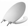 thumbnail image 2 of Bemis 7650TJ Just Lift Plastic Elongated Toilet Seat, White, 2 of 2