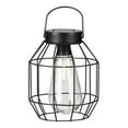 thumbnail image 5 of Better Homes & Gardens Solar Powered Warm White LED Metal Lantern, 5 of 8