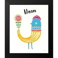 thumbnail image 2 of Averinos, Melissa 12x14 Black Modern Framed Museum Art Print Titled - Blossom Birds II, 2 of 5