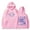 Pink, variant on Kpop New Jeans NJWMX Logo Hoodies Cosplay Women Men Fashion Long Sleeve Sweatshirts Pullovers
