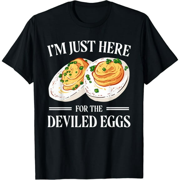 Deviled Eggs Funny Food Gifts Devil Egg T-Shirt
