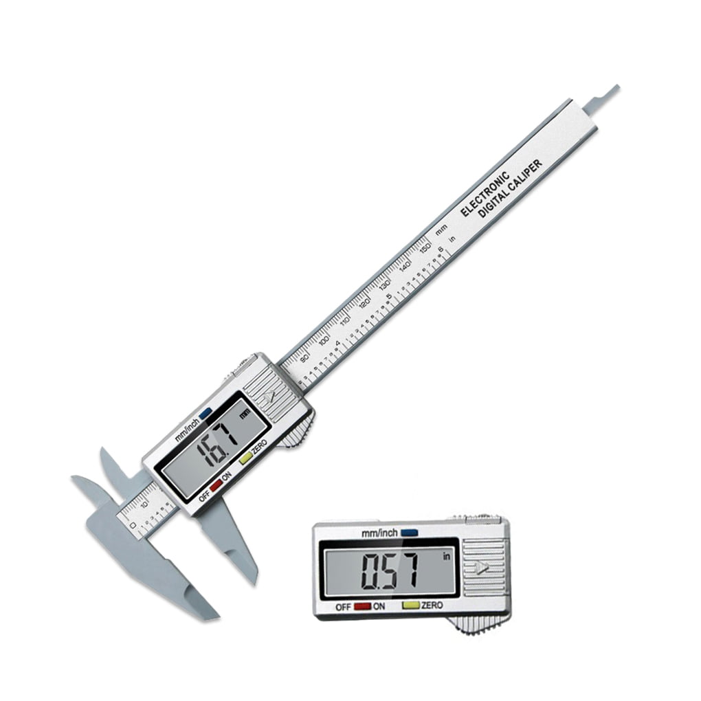 0-150MM Plastic Vernier Caliper Microme​ter Guage Daily Tool TWNSNV 