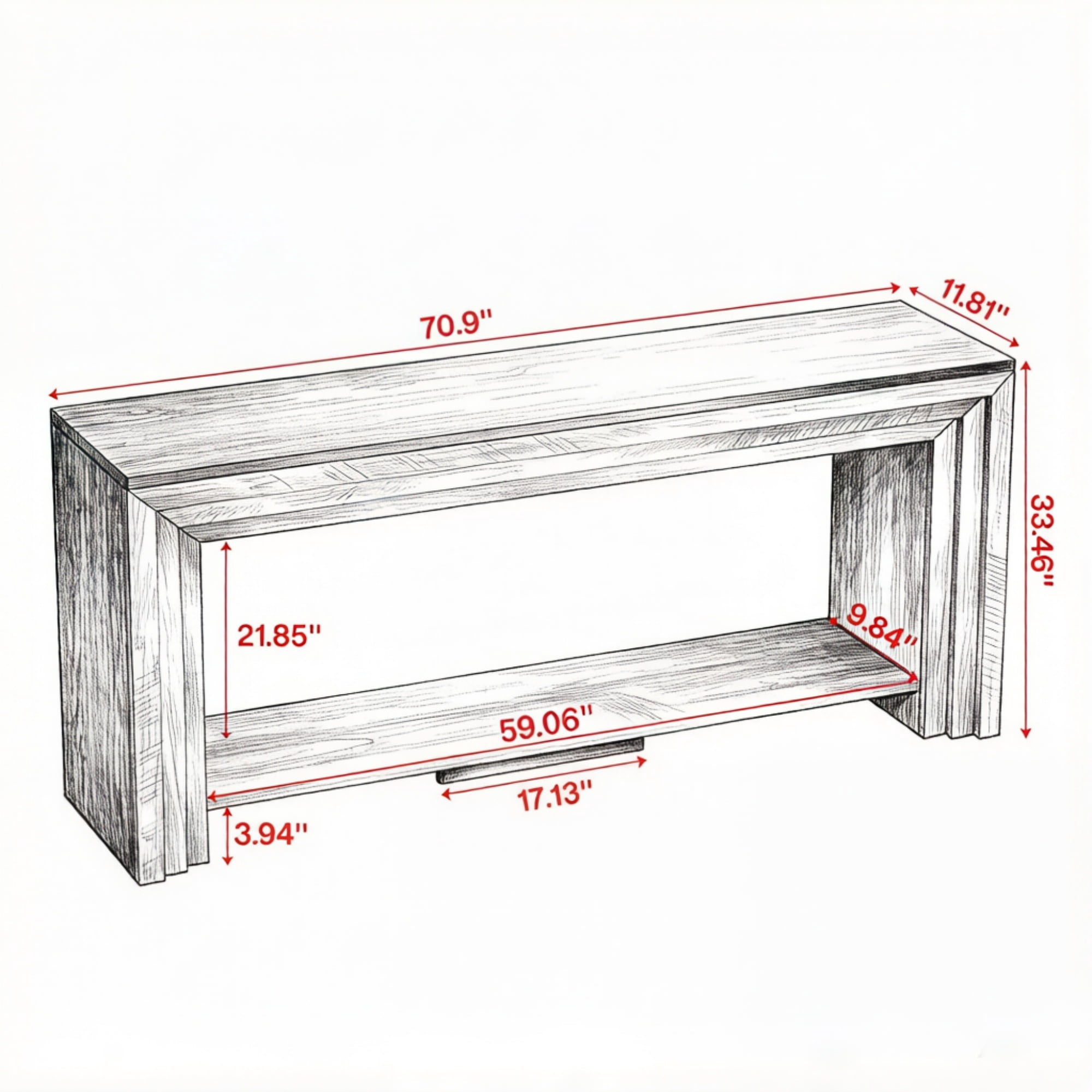 Long Console Table