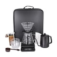 thumbnail image 1 of SOTECH Pour Over Coffee Maker Set, Coffee Kettle Scale, Pour Over Coffee Dripper, Bean Grinder, Glass Server, Drip Cup, Filter Paper, All in 1, Trave, 1 of 7