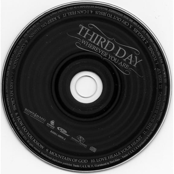 Third Day Wherever You Are (CD)