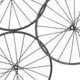 thumbnail image 5 of DecMode Black Metal Wheels Bike Wall Decor with Black Frame, 5 of 9