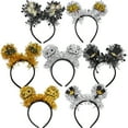 thumbnail image 3 of Yoyauz 2026 New Year Party Supplies Gold Black Silver Adult Female And Male Headwear Flashing Photo Booth Props 2026 Celebration Eve Party And Holiday Headwear, 3 of 7