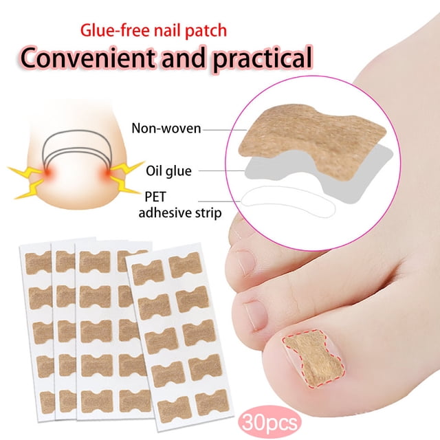 Parche ortodóncico para dedos de los pies y pulgar incorporado, pedicura rápida para dedos de los pies, cuidado de los dedos