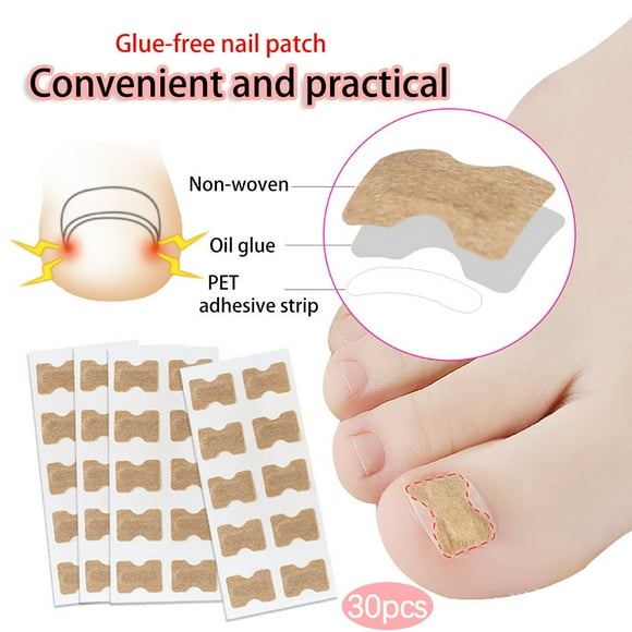 Parche ortodóncico para dedos de los pies y pulgar incorporado, pedicura rápida para dedos de los pies, cuidado de los dedos
