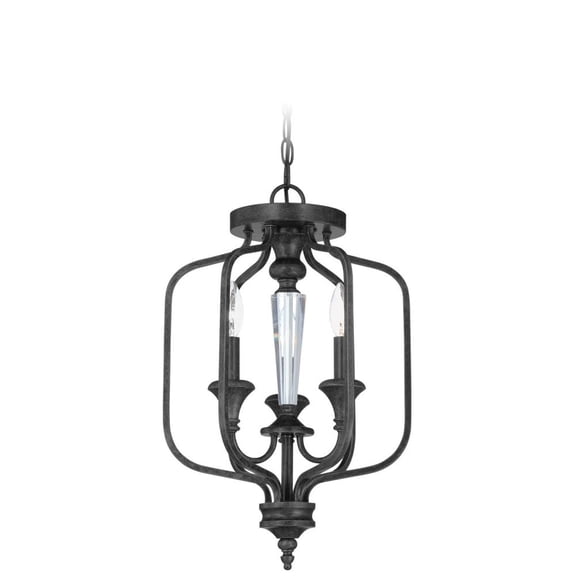 26723-MBS Craftmade Lighting Boulevard - Three Light Chandelier -Traditional Installation