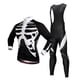 thumbnail image 2 of Bicicleta Bicicleta Ciclismo Jersey rgo Camiseta babero Conjunto Sunnimix Conjunto de pantalones con peto de maillot de ciclismo, 2 of 8