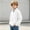 White, variant on Cethrio Boys Zip up Sweatshirts, Long Sleeve Stand-up Collar Waffle Knit Casual Fall Outerwear Gray Size 10-12