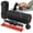 Black, variant on 5 In 1 Black Foam Roller Set With Massage Ball Resistance Band For Deep Tissue Muscle Recovery