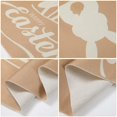 thumbnail image 4 of TESNN 2 Pièces Pâques Table Coureur Lin Toile Table Coureur Easter Lapin Oeufs Table Commodes Pâques Lapin Table Coureur pour Pâques Maison Mariage Réunion Bébé Douche Décor, 4 of 7