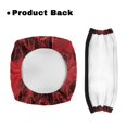 thumbnail image 3 of Jiueut Red Rose Rollator Seat Cushion Back Bar Cover Set for Women Set of 2 Comfortable Rollator Walker Accessories Seat Cushion Walker Seat Covers for Seniors, 3 of 7