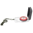 thumbnail image 4 of Portable Map Compass, Multifunctional Plastic Outdoor Adventure Compass Magnetic Bias Adjustment  for Adventure, 4 of 7