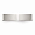 thumbnail image 3 of White Stainless Steel Ring Band Wedding Standard Flat, 3 of 5