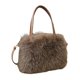 thumbnail image 3 of Bolso de mano de felpa para mujer, cómodo bolso de mano con asa superior, portátil, para hombro Caqui, 3 of 9