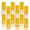 Yellow, variant on Beeswax Taper Candles 12 Pack, 9" Long Candle for candle sticks in Bulk, Dripless & Unscented, 4 Hour Burn Time, Yellow Candles