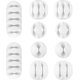thumbnail image 4 of Paquete de 10 bridas para cables MFZFUKR color blanco, 4 of 4