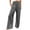 Gray, variant on Lixiuxyad High Waisted Pants Women Fashion Elastic Waist Pant With Pocket Loose Harem Pants Printed Crop Pants Beige
