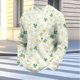 thumbnail image 5 of Ceisia Men's Loose Fit Waffle Knit Sweatshirt - St. Patrick's Day Rainbow Festive Print Green L Gifts, 5 of 5