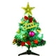 thumbnail image 1 of Árbol de Navidad de mesa de 30 cm, mini árbol de pino artificial de Navidad con luces LED y adornos, 1 of 8