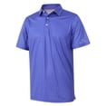 thumbnail image 2 of Golf Shirts for Men Dry Fit Short Sleeve Print Performance Moisture Wicking Polo Shirt, 2 of 7