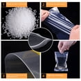 thumbnail image 2 of Bolsa de plástico transparente de PE con autosellado, de calidad alimentaria, con boca sellada, gruesa, de gran tamaño, a prueba de humedad, 2 of 5