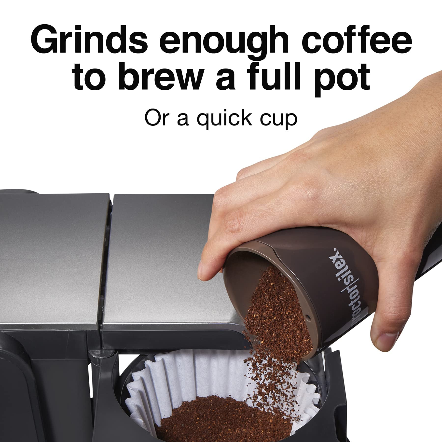 PROCTOR SILEX E160BY Fresh Grind Coffee Grinder, White NEW Open Box (BB6)  $13.20 - PicClick